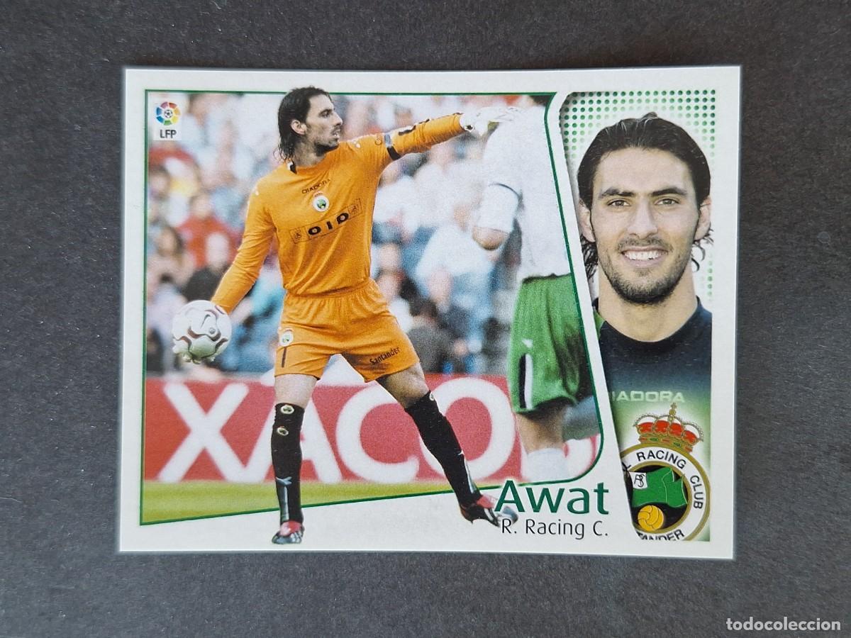 Cromos de Futebol: L5 AWAT RACING DE SANTANDER LIGA ESTE 2004 2005 04 05 NUNCA PEGADO SIN PEGAR