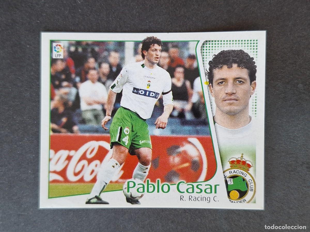 Cromos de Futebol: L5 PABLO CASAR RACING DE SANTANDER LIGA ESTE 2004 2005 04 05 NUNCA PEGADO SIN PEGAR