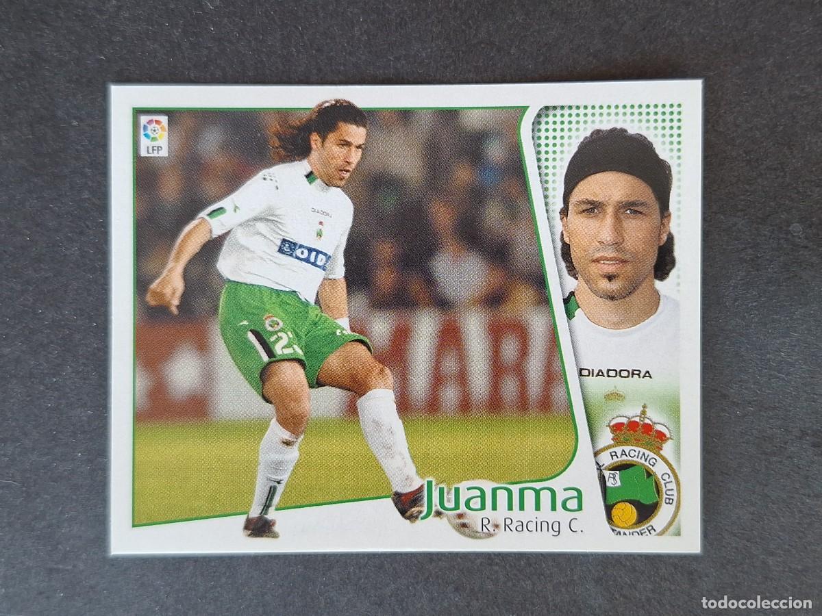 Cromos de Futebol: L5 JUANMA RACING DE SANTANDER LIGA ESTE 2004 2005 04 05 NUNCA PEGADO SIN PEGAR