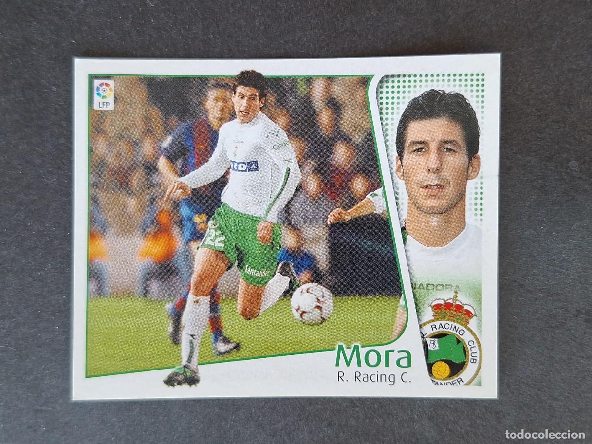 Cromos de Futebol: L5 MORA RACING DE SANTANDER LIGA ESTE 2004 2005 04 05 NUNCA PEGADO SIN PEGAR
