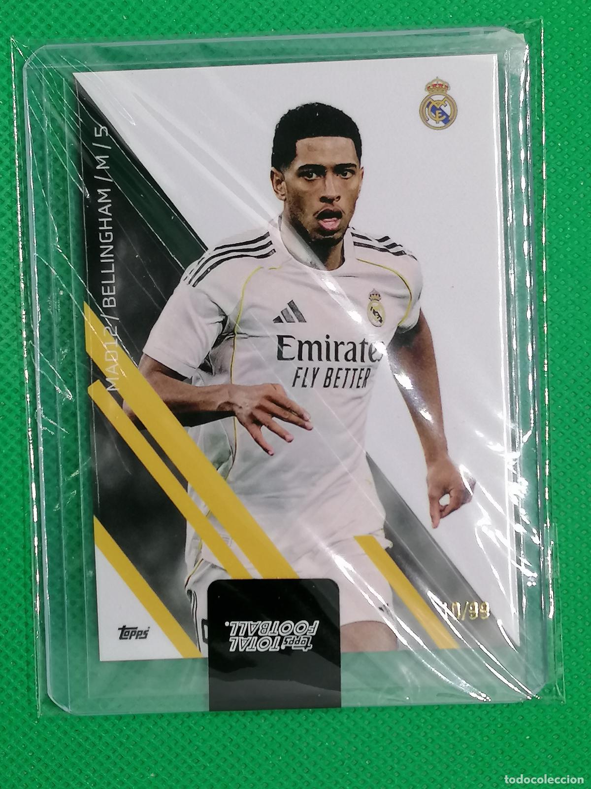 Cromos de Futebol: JUDE BELLINGHAM REAL MADRID /99 ⚽ TTF TOPPS TOTAL FOOTBALL 25 26 2025 2026 ⚽