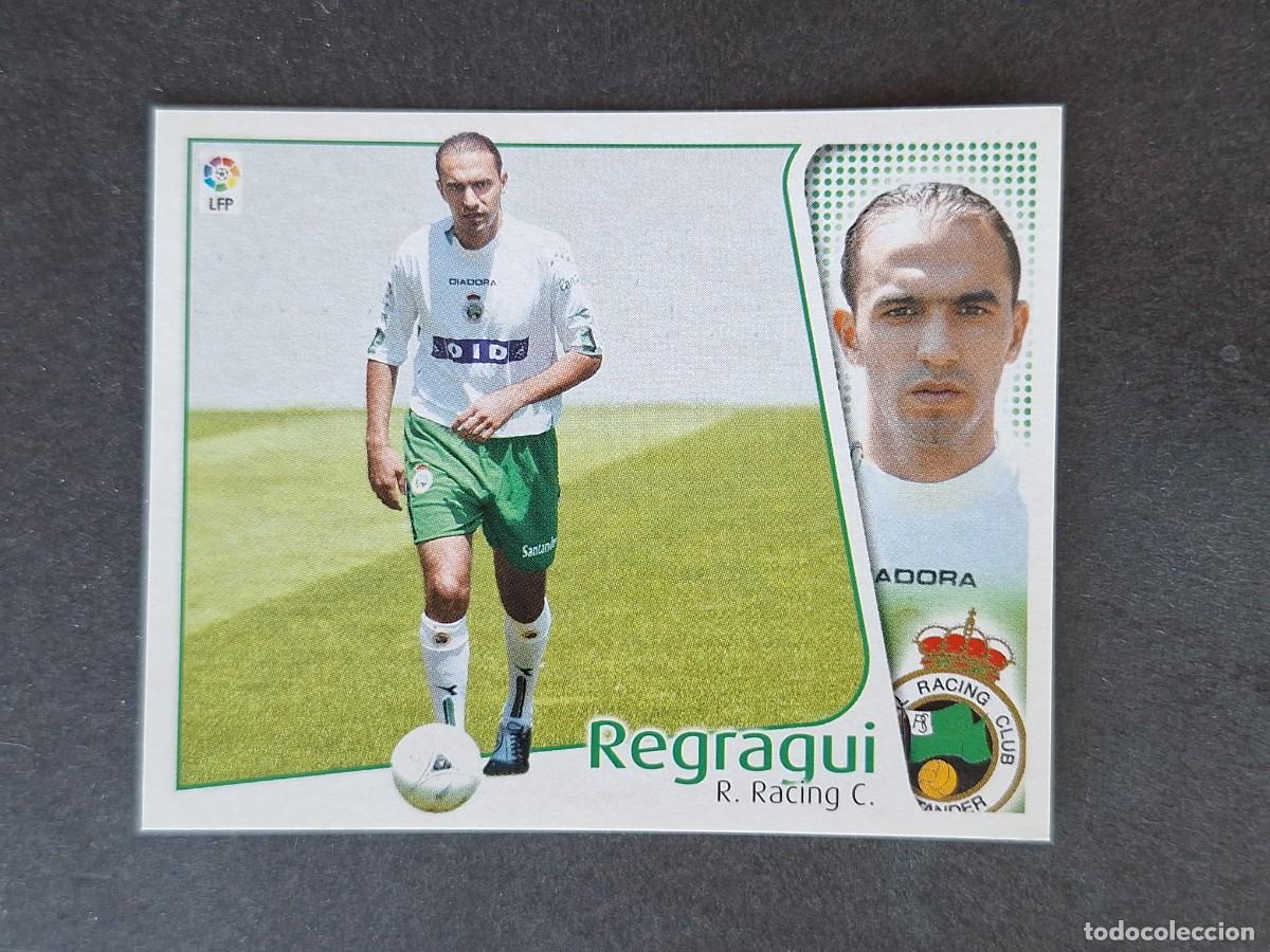 Cromos de Futebol: L5 REGRAGUI RACING DE SANTANDER LIGA ESTE 2004 2005 04 05 NUNCA PEGADO SIN PEGAR