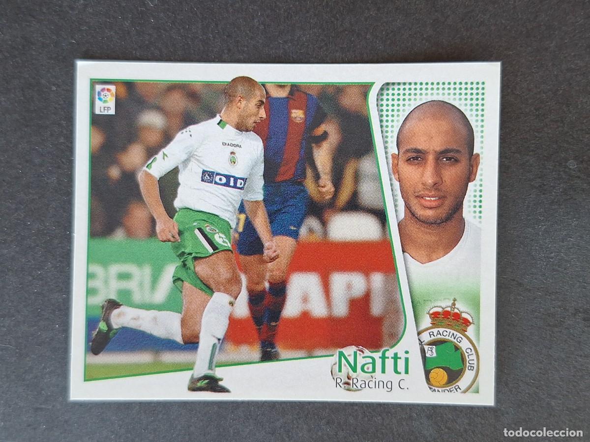 Cromos de Futebol: L5 NAFTI RACING DE SANTANDER LIGA ESTE 2004 2005 04 05 NUNCA PEGADO SIN PEGAR