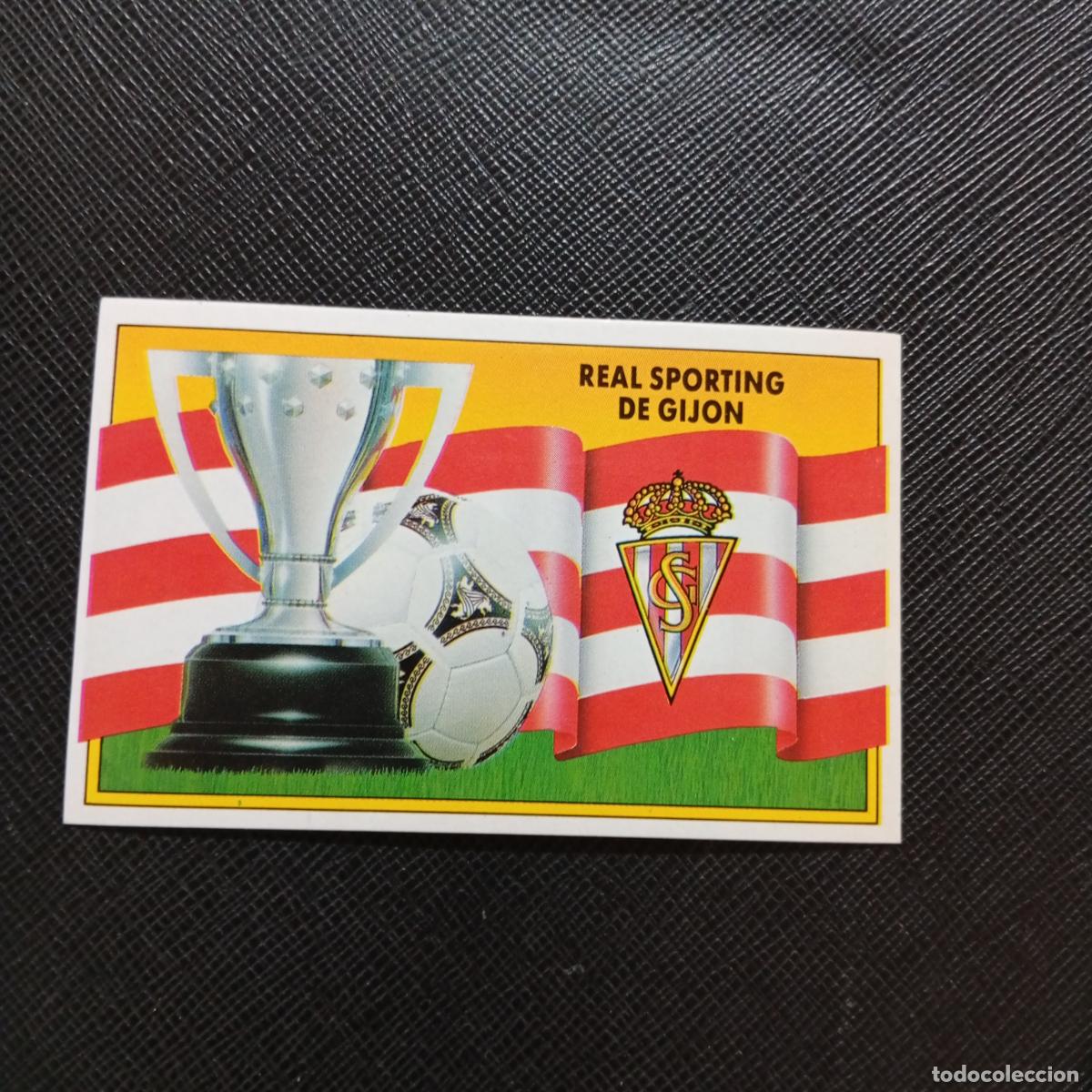 Cromos de Futebol: ESCUDO SPORTING GIJON ESTE 1990 1991 CROMO FUTBOL LIGA 90 91 - SIN PEGAR - A37 PG478