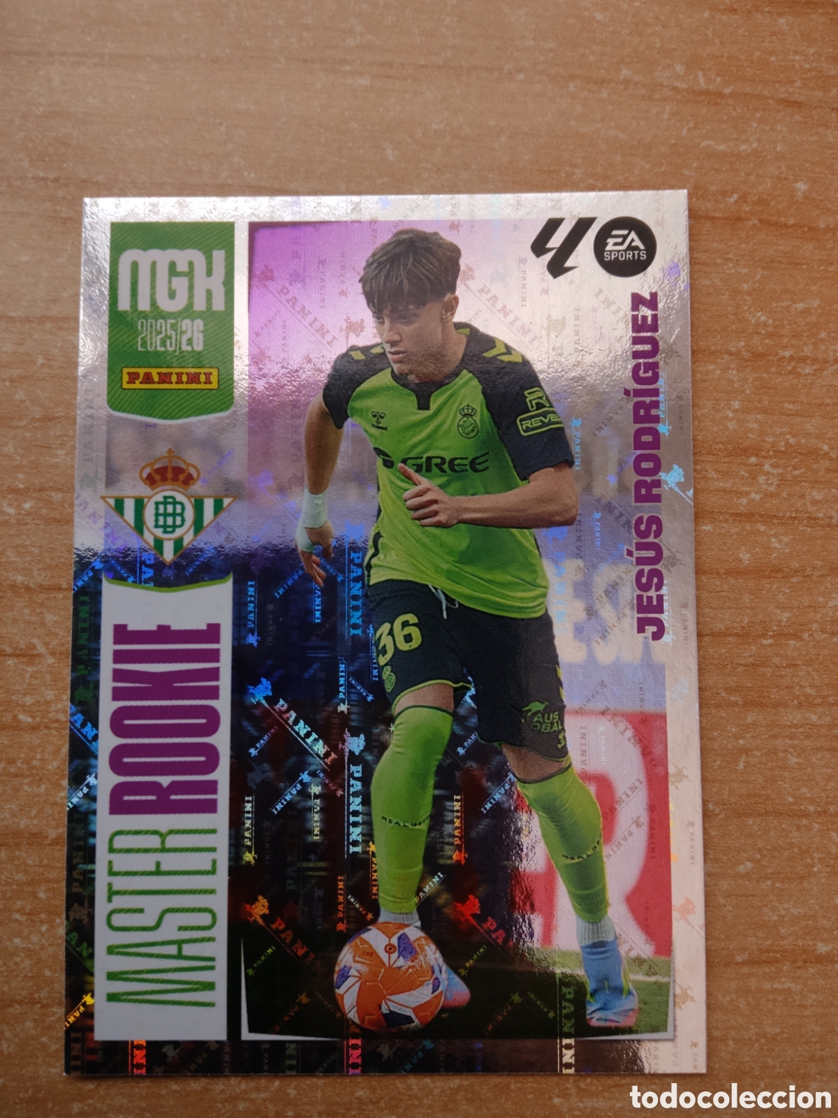 Cromos de Futebol: 415 JESUS RODRIGUEZ MASTER ROOKIE REAL BETIS MEGACRACKS 2025 2026