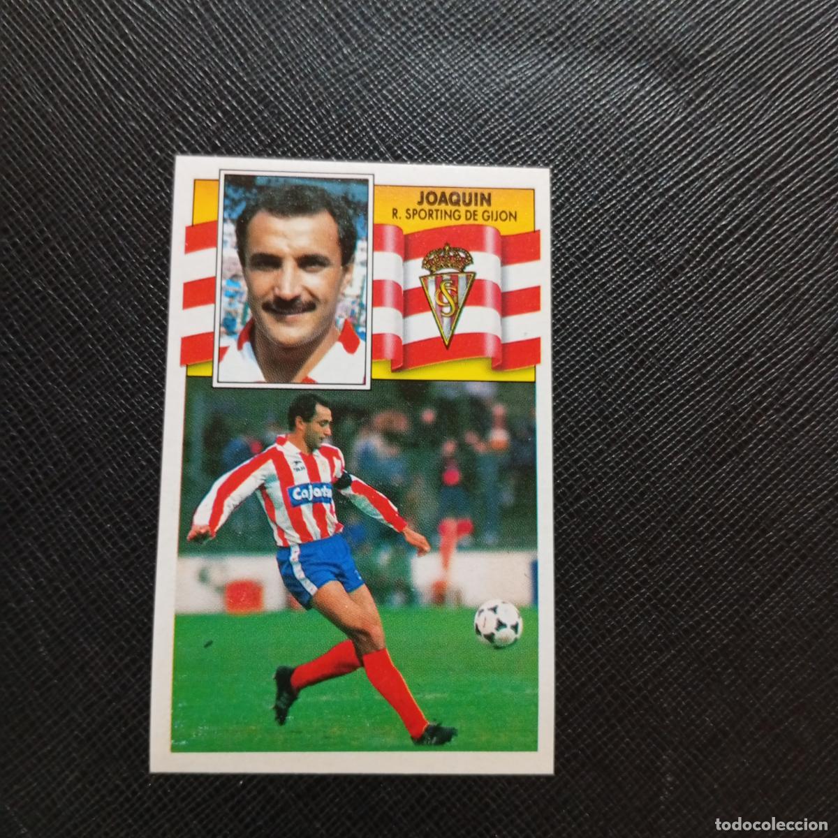 Cromos de Futebol: JOAQUIN SPORTING GIJON ESTE 1990 1991 CROMO FUTBOL LIGA 90 91 - SIN PEGAR - A37 PG478