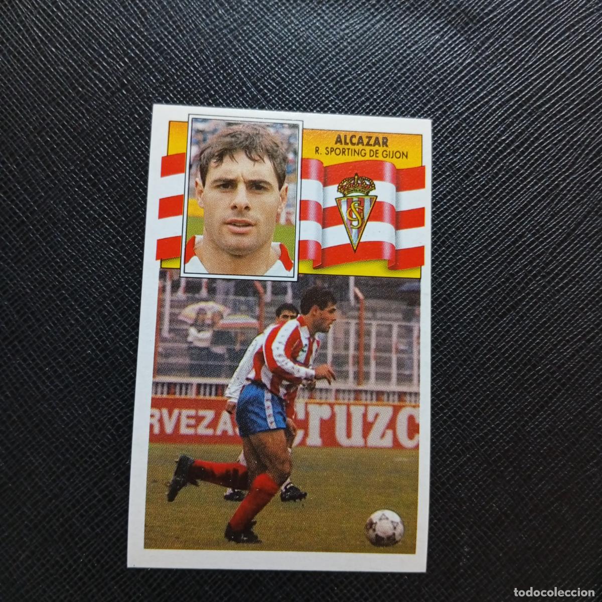 Cromos de Futebol: ALCAZAR SPORTING GIJON ESTE 1990 1991 CROMO FUTBOL LIGA 90 91 - SIN PEGAR - A37 PG478