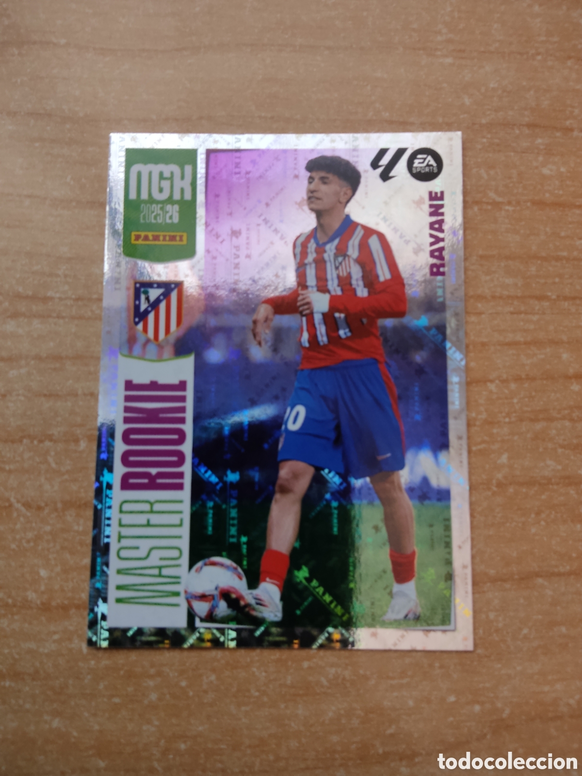 Cromos de f&uacute;tbol: 420 RAYANE MASTER ROOKIE ATLETICO MADRID MEGACRACKS 2025 2026