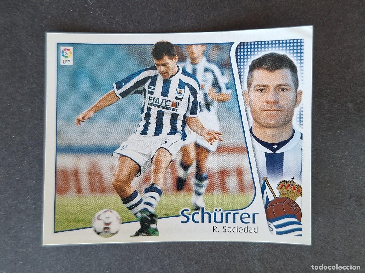 Cromos de f&uacute;tbol: L5 SCH&Uuml;RRER REAL SOCIEDAD LIGA ESTE 2004 2005 04 05 NUNCA PEGADO SIN PEGAR