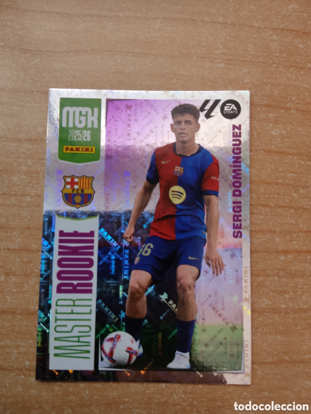 Cromos de f&uacute;tbol: 421 SERGI DOMINGUEZ MASTER ROOKIE BARCELONA MEGACRACKS 2025 2026