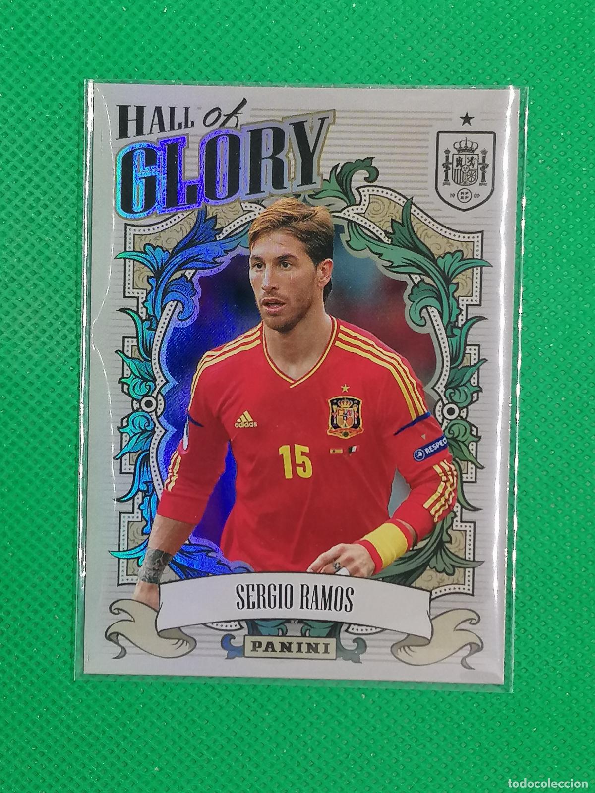 Cromos de f&uacute;tbol: HG19 SERGIO RAMOS HALL OF GLORY ⚽PANINI TRIBUTO SELECCION ESPA&Ntilde;OLA ESPA&Ntilde;A CARD 26 2026⚽