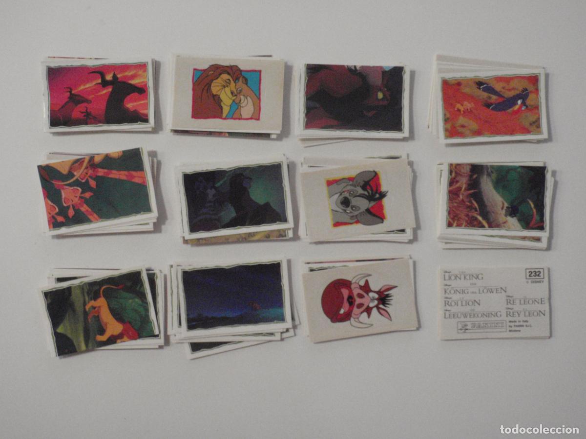 Cromos de f&uacute;tbol: LOTE 223 cromos EL REY LE&Oacute;N - COLECCI&Oacute;N CASI COMPLETA SIN PEGAR - PANINI a&ntilde;o stickers 1994