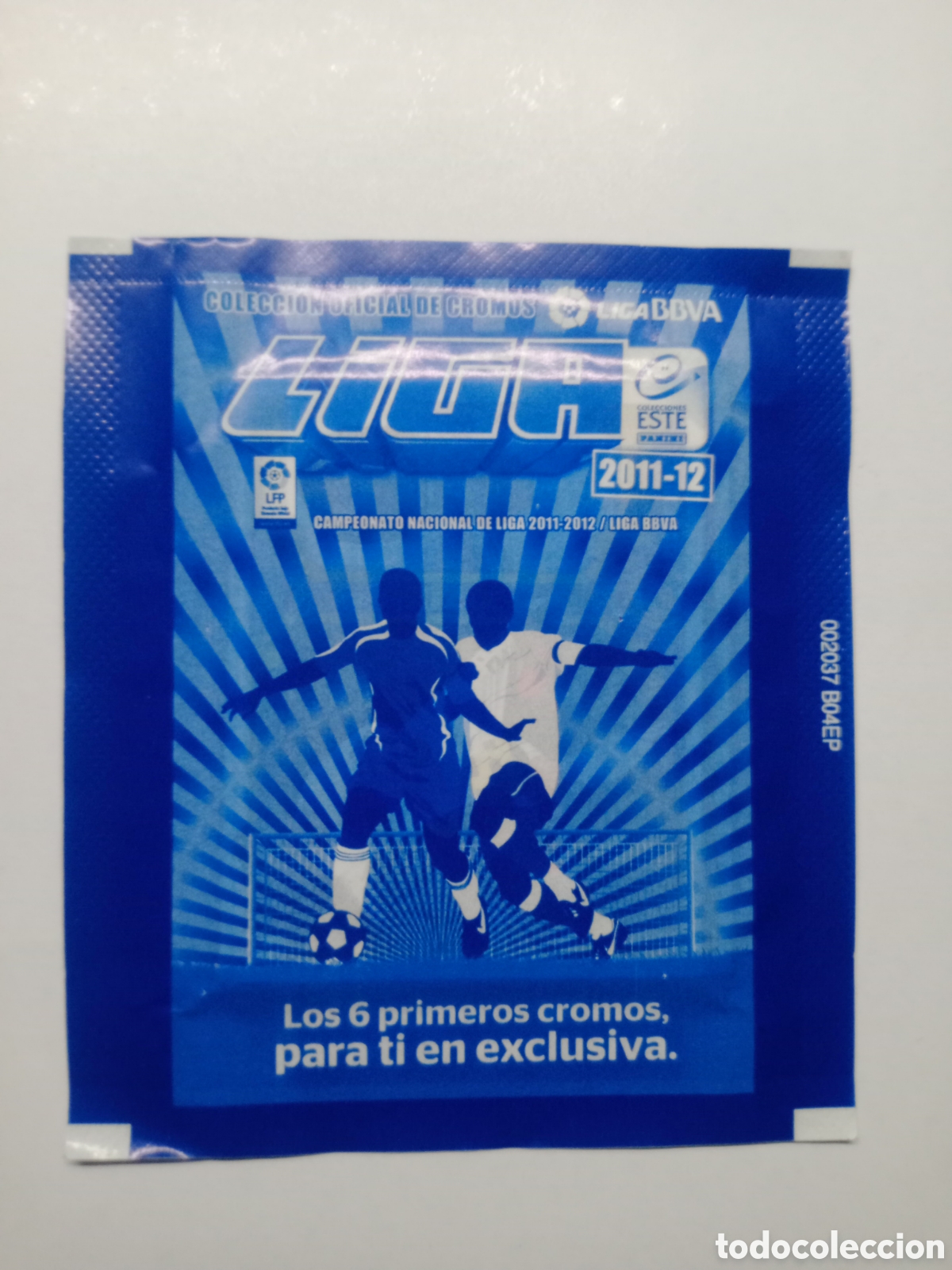 Cromos de f&uacute;tbol: SOBRE DE CROMOS SIN ABRIR LIGA ESTE BBVA 2011-12