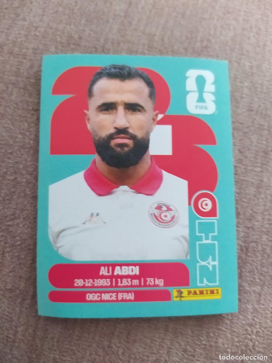 Cromos de f&uacute;tbol: TUN 07 TUN7 Ali ABDI 7 T&uacute;nez Mundial 2026 Panini