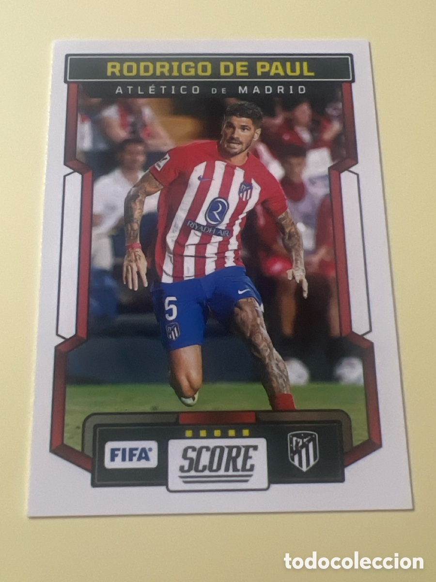 Cromos de f&uacute;tbol: C9675. Atl&eacute;tico de Madrid - N&ordm; 22 Rodrigo De Paul - Panini 2023-2024-23-24 Score FIFA Soccer