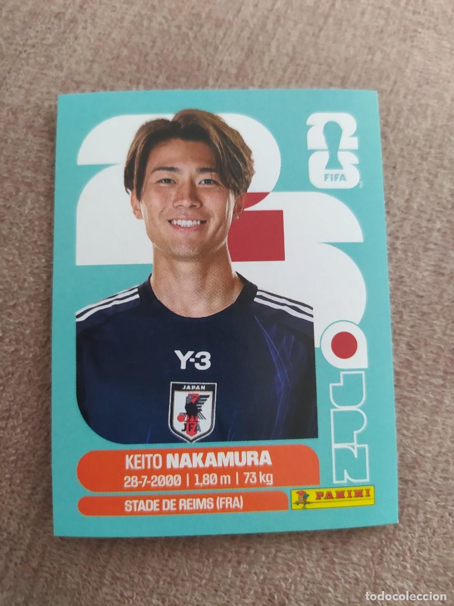 Cromos de f&uacute;tbol: JPN 15 JPN15 Keito NAKAMURA Jap&oacute;n Mundial 2026 Panini