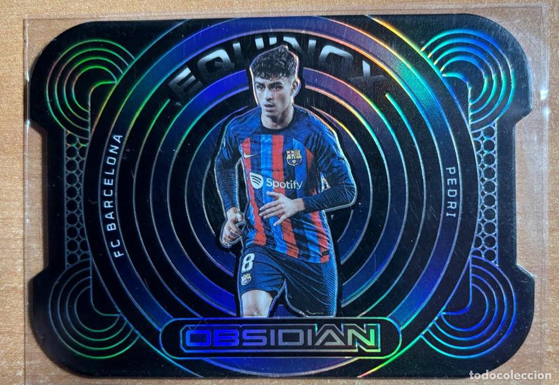 Cromos de f&uacute;tbol: PANINI OBSIDIAN SOCCER 2022-2023 22 23 PEDRI (FC BARCELONA) NUMERADA /115
