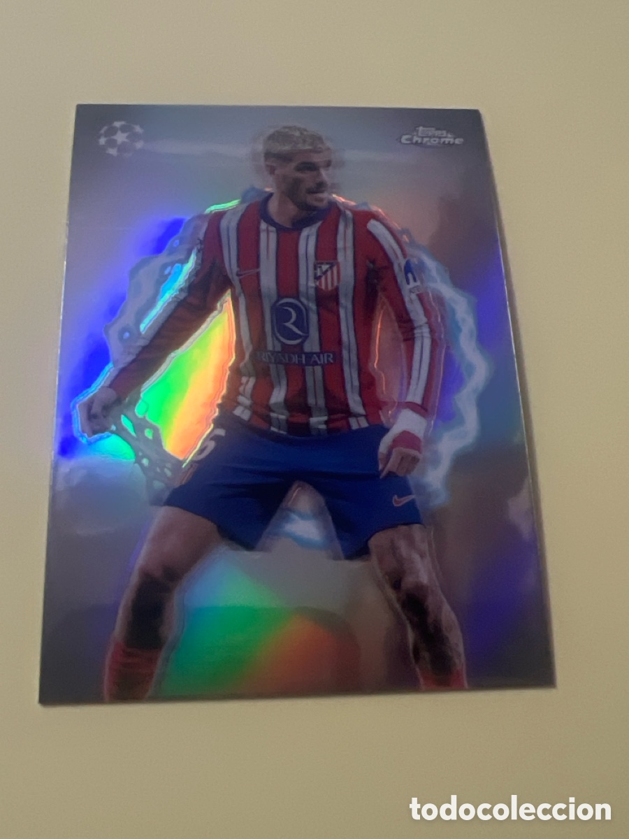 Cromos de f&uacute;tbol: CP-2 CP2 RODRIGO DE PAUL ATLETICO DE MADRID CIRCLE OF POWER TOPPS CHROME UCC 24 25 2024 2025