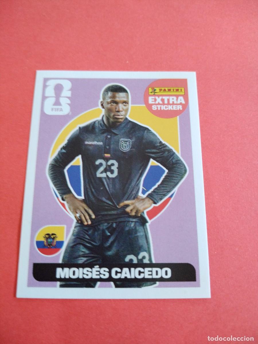 Cromos de f&uacute;tbol: EXTRA STICKER MUNDIAL 2026 BASE MOISES CAICEDO