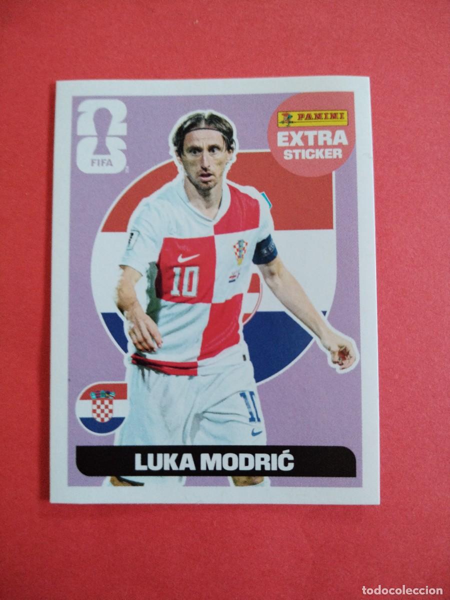 Cromos de f&uacute;tbol: EXTRA STICKER MUNDIAL 2026 BASE LUKA MODRIC