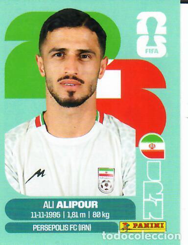Figurine di Calcio: CROMO PANINI MUNDIAL WORLD CUP 2026 - UPDATE SET ACTUALIZACI&Oacute;N - ALIPOUR - IR&Aacute;N