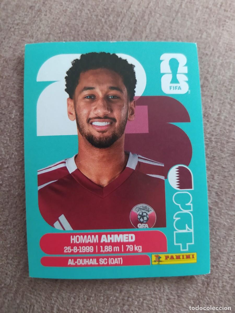 Cromos de f&uacute;tbol: QAT 05 QAT5 Homan AHMED 5 Catar Qatar Mundial 2026 Panini