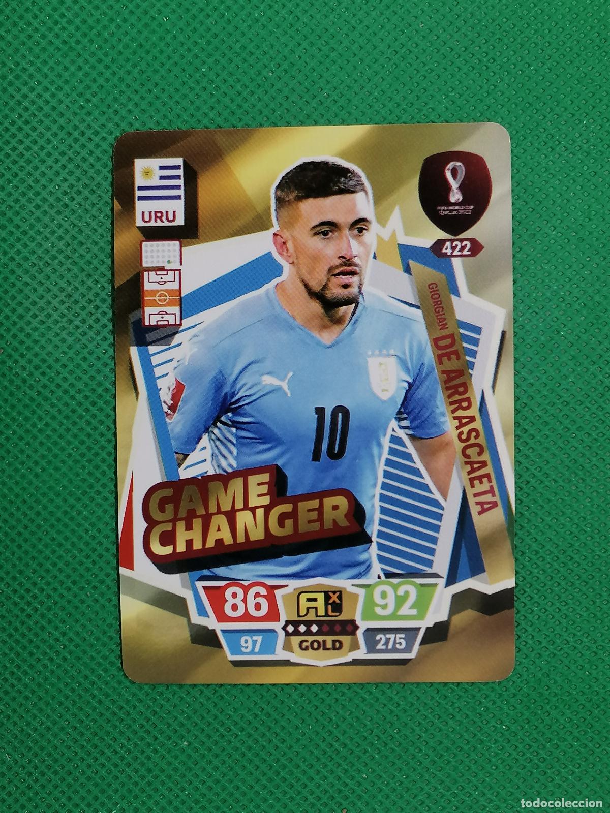 Cromos de f&uacute;tbol: GIORGIAN DE ARRASCAETA URUGUAY ⚽ WORLD FOOTBALL STARS QATAR CARD FANCARD ⚽