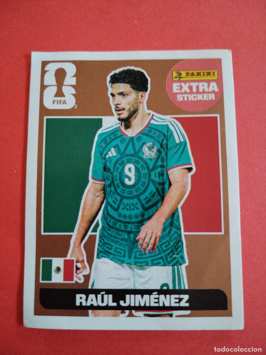 Cromos de f&uacute;tbol: EXTRA STICKER MUNDIAL 2026 BRONCE RAUL JIMENEZ