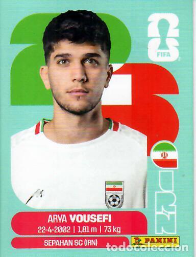 Cartes &agrave; collectionner de Football: CROMO PANINI MUNDIAL WORLD CUP 2026 - UPDATE SET ACTUALIZACI&Oacute;N - YOUSEFI - IR&Aacute;N