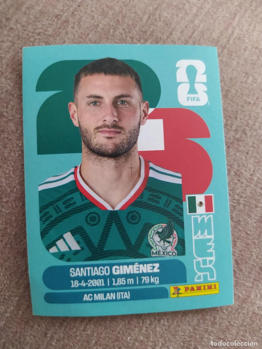 Cromos de f&uacute;tbol: MEX 16 MEX16 Santiago GIM&Eacute;NEZ M&eacute;jico M&eacute;xico Mundial 2026 Panini