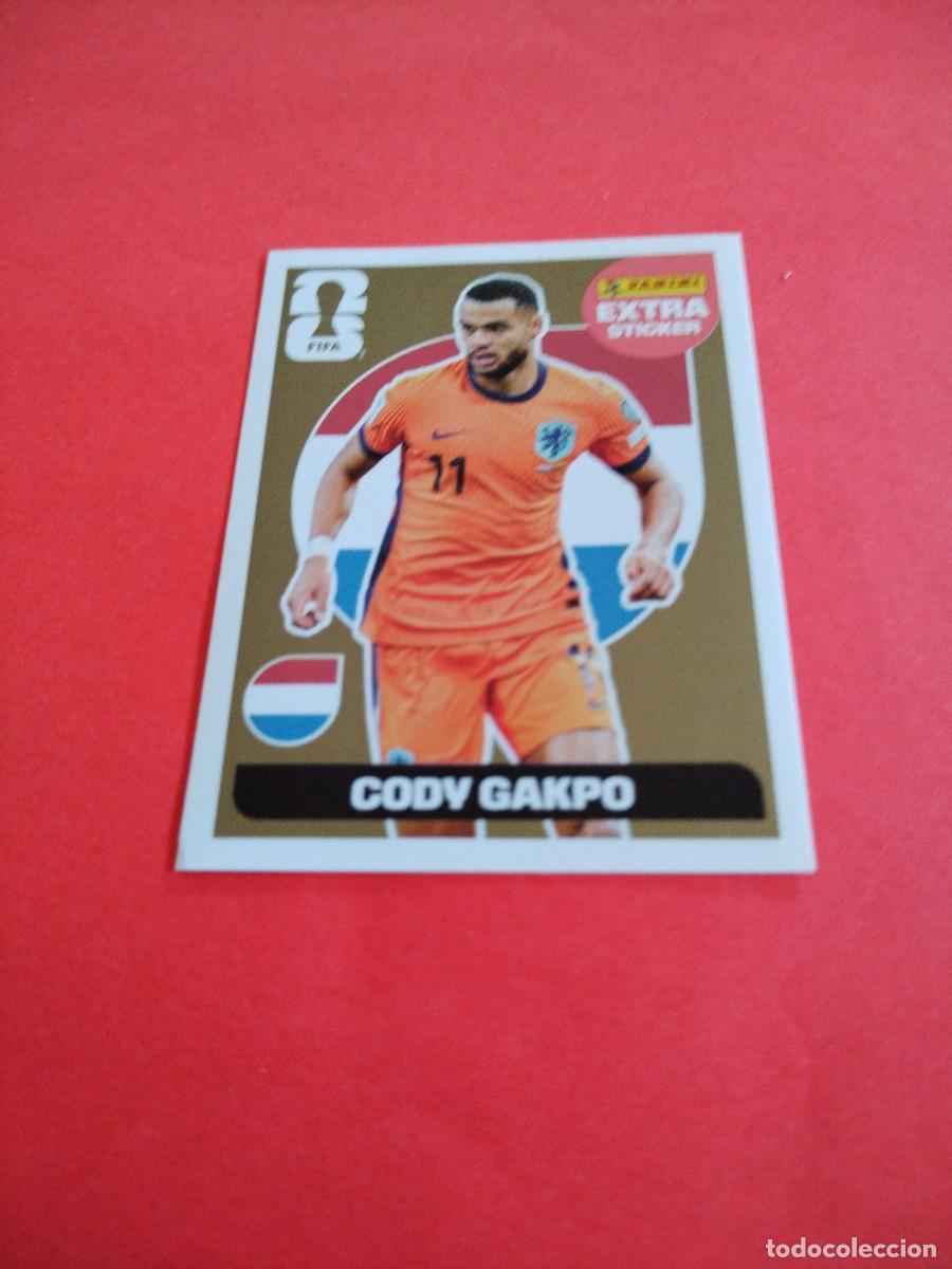 Cromos de Futebol: EXTRA STICKER MUNDIAL 2026 ORO CODY GAKPO