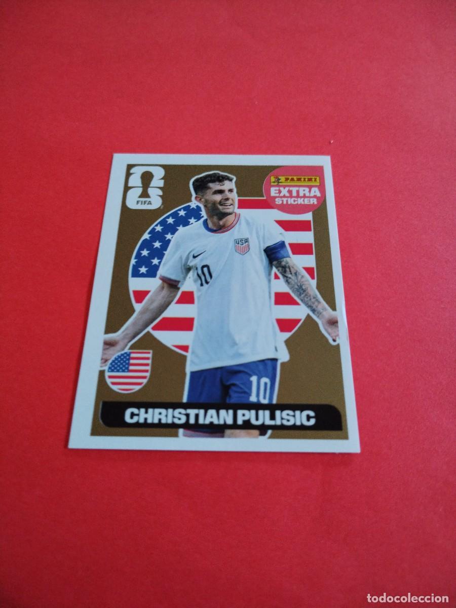Cromos de Futebol: EXTRA STICKER MUNDIAL 2026 ORO PULISIC