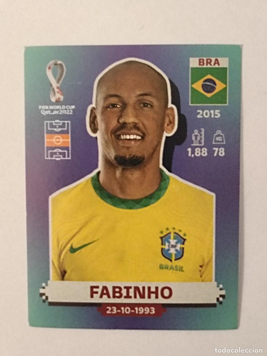Cromos de f&uacute;tbol: #BRA 12 FABINHO (BRASIL) MUNDIAL QATAR 2022 PANINI