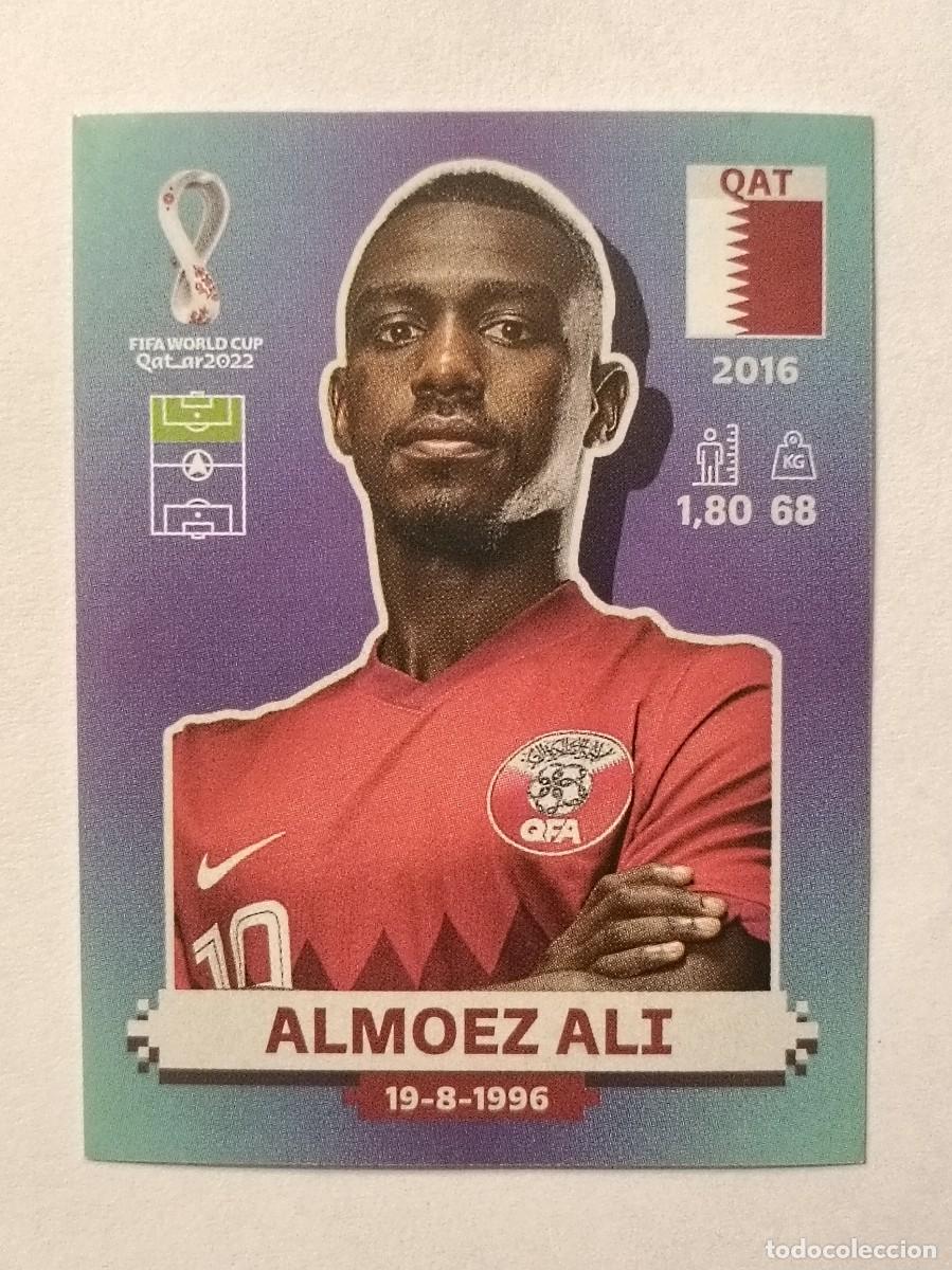 Fu&szlig;ball-Sticker: #QAT 19 ALMOEZ ALI (QATAR) MUNDIAL QATAR 2022 PANINI