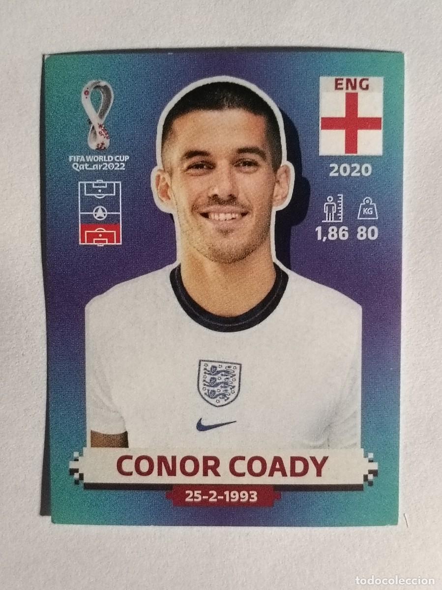 Cartes &agrave; collectionner de Football: #ENG 6 CONOR COADY (INGLATERRA) MUNDIAL QATAR 2022 PANINI