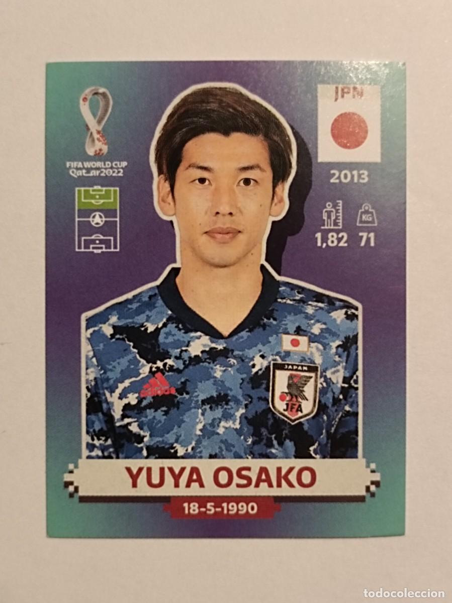 Cromos de f&uacute;tbol: #JPN 20 YUYA OSAKO (JAPON) MUNDIAL QATAR 2022 PANINI