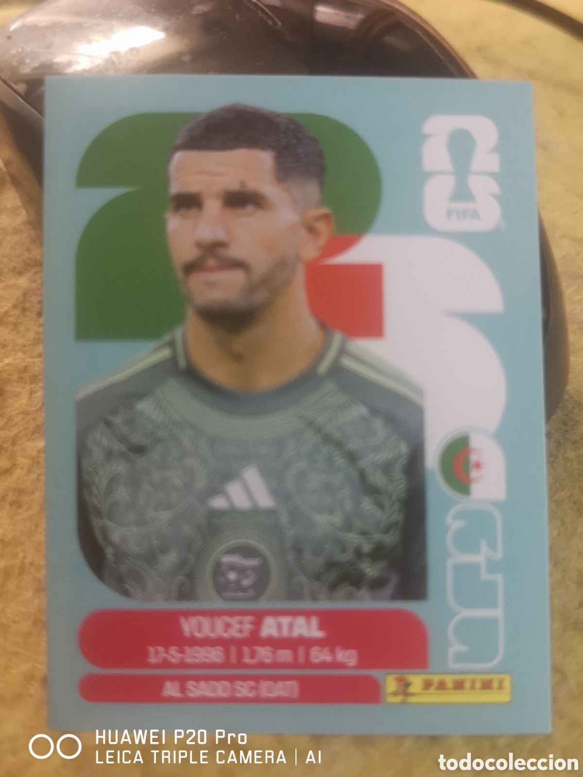 Cromos de f&uacute;tbol: FIFA WORLD CUP MUNDIAL 2026 YOUCEF ATAL - ALG 4