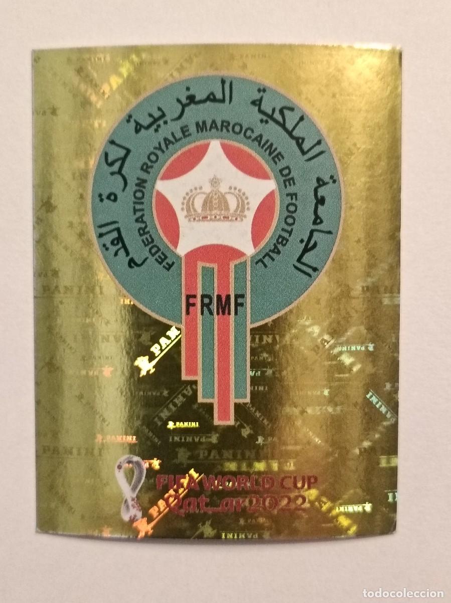 Cromos de f&uacute;tbol: #MAR 2 ESCUDO (MARRUECOS) MUNDIAL QATAR 2022 PANINI