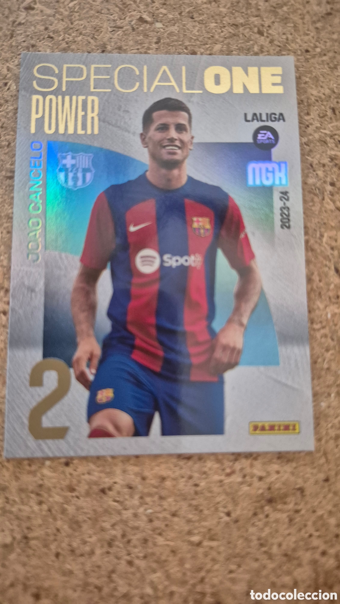 Cromos de f&uacute;tbol: MEGACRACKS MGK 2023 2024 23 24 - PANINI - N&ordm; 509 P JOAO CANCELO BARCELONA SPECIAL POWER