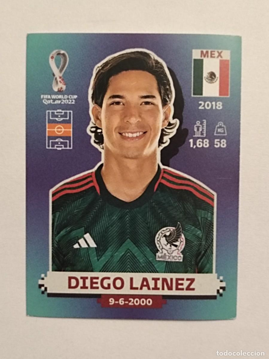 Cromos de f&uacute;tbol: #MEX 16 DIEGO LAINEZ (MEXICO) MUNDIAL QATAR 2022 PANINI