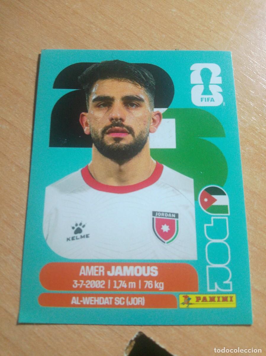 Cromos de f&uacute;tbol: JAMOUS JORDANIA JOR 14 FIFA MUNDIAL 2026 WORLD CUP NUEVO