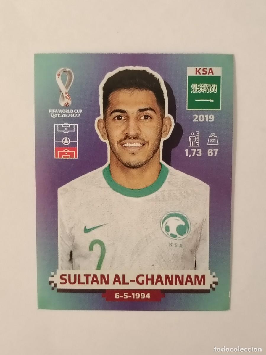 Cromos de f&uacute;tbol: #KSA 8 SULTAN AL-GHANNAM (ARABIA SAUDI) MUNDIAL QATAR 2022 PANINI