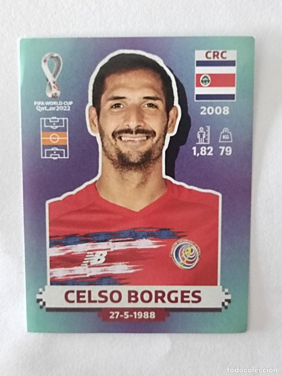 Cromos de f&uacute;tbol: #CRC 12 CELSO BORGES (COSTA RICA) MUNDIAL QATAR 2022 PANINI