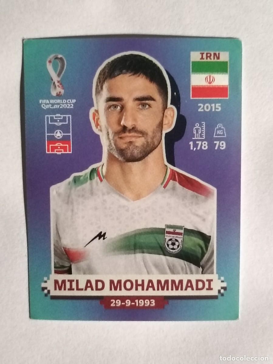Cromos de f&uacute;tbol: #IRN 9 MILAD MOHAMMADI (IRAN) MUNDIAL QATAR 2022 PANINI