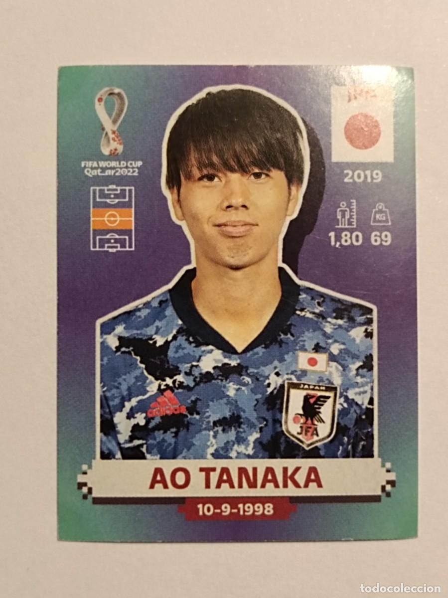 Cromos de f&uacute;tbol: #JPN 14 AO TANAKA (JAPON) MUNDIAL QATAR 2022 PANINI