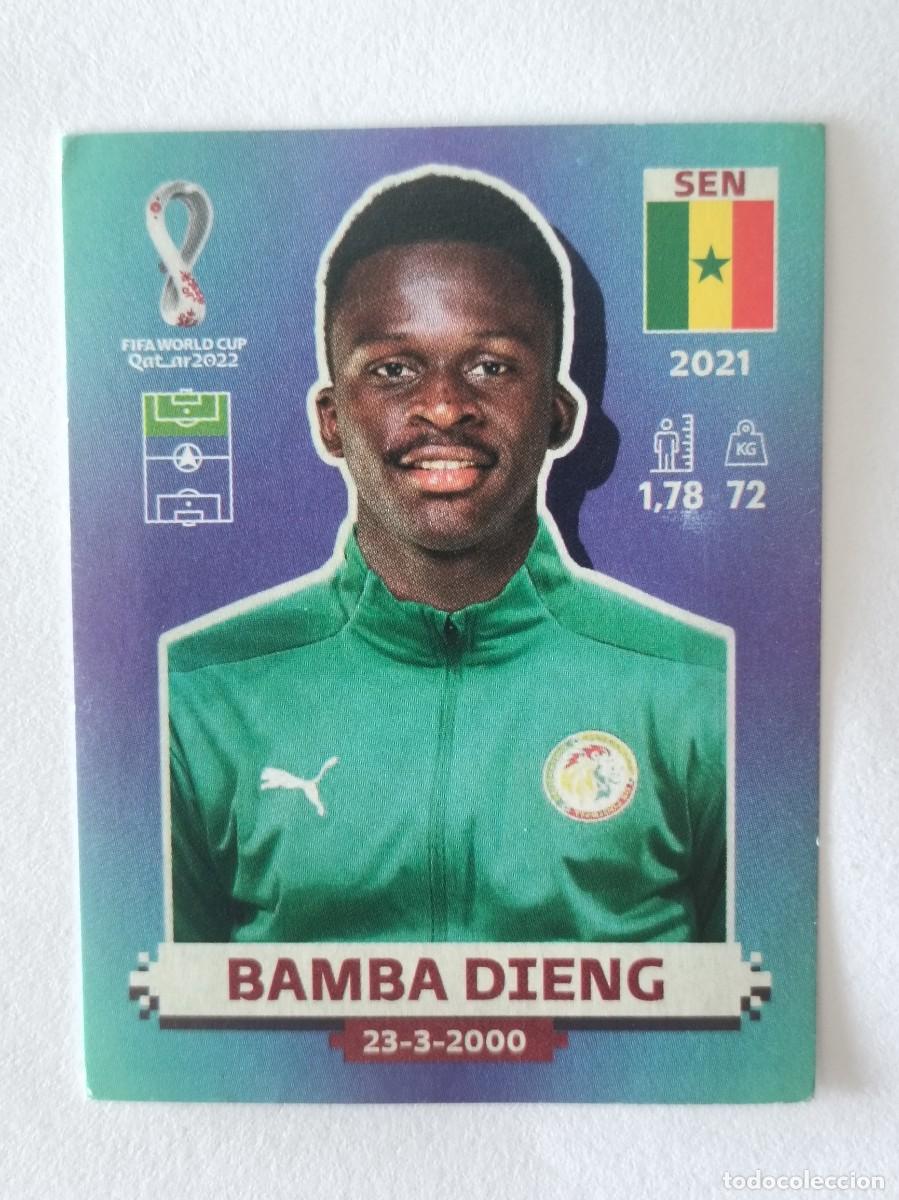 Cromos de f&uacute;tbol: #SEN 18 BAMBA DIENG (SENEGAL) MUNDIAL QATAR 2022 PANINI