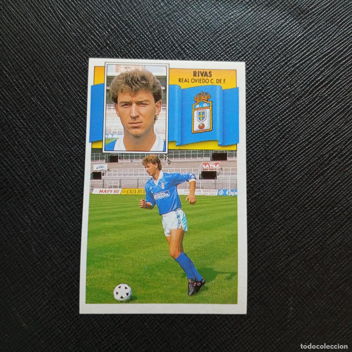 Cromos de f&uacute;tbol: RIVAS OVIEDO ESTE 1990 1991 CROMO FUTBOL LIGA 90 91 - SIN PEGAR - A37 PG496