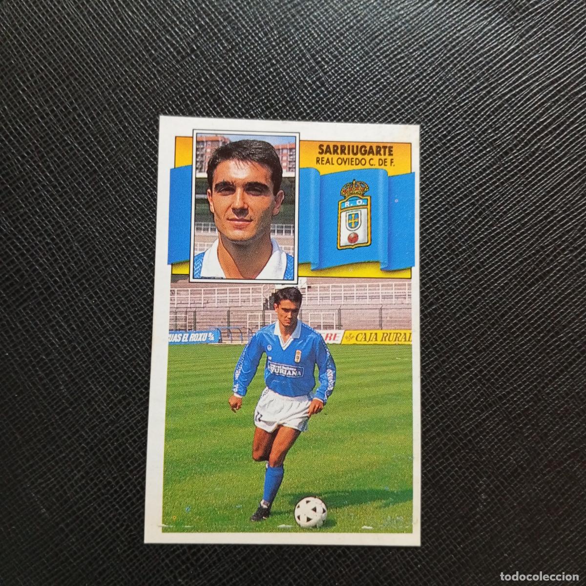 Cromos de f&uacute;tbol: SARRIUGARTE OVIEDO ESTE 1990 1991 CROMO FUTBOL LIGA 90 91 - SIN PEGAR - A37 PG505