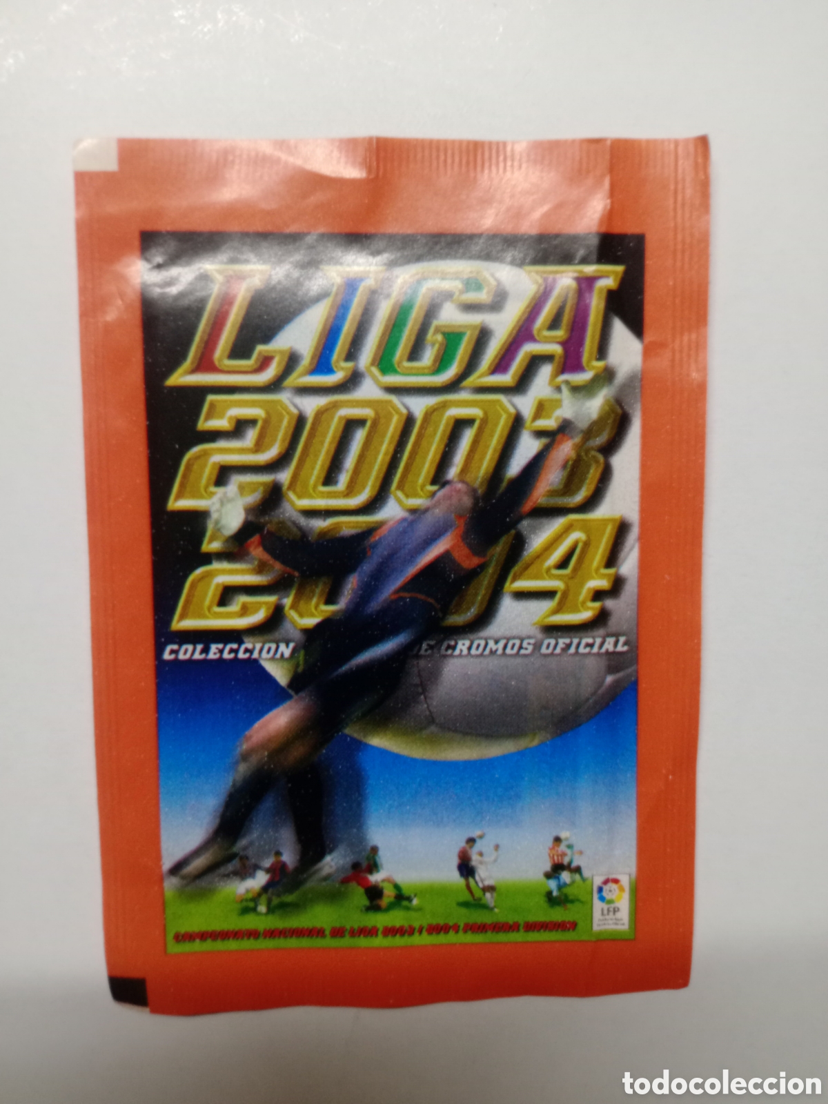 Cromos de f&uacute;tbol: SOBRE DE CROMOS SIN ABRIR LIGA ESTE 2003-2004 ESTRECHO