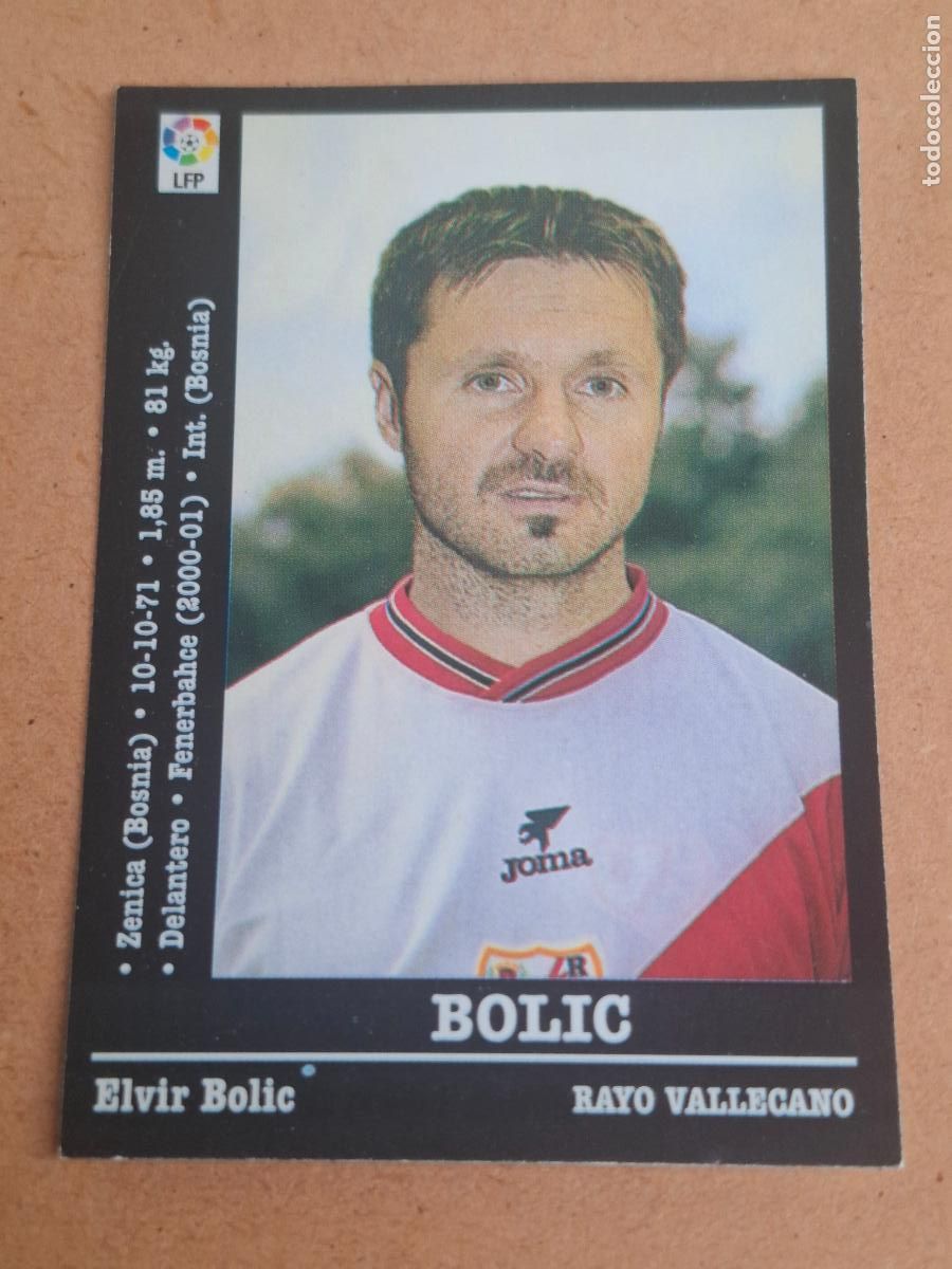 Cromos de f&uacute;tbol: PANINI LIGA 2000 2001 00 01 - 152A BOLIC - RAYO VALLECANO ( NUNCA PEGADO )